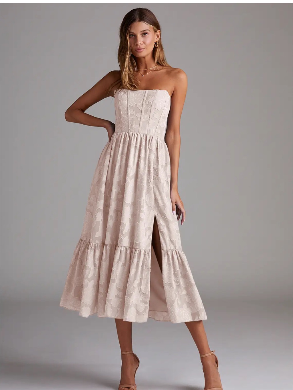 Azazie Delphina In Blush Pink